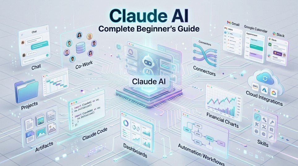 Claude AI Guide dashboard showing Chat Claude Code