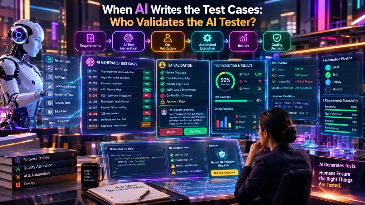AI Writes the Test Cases