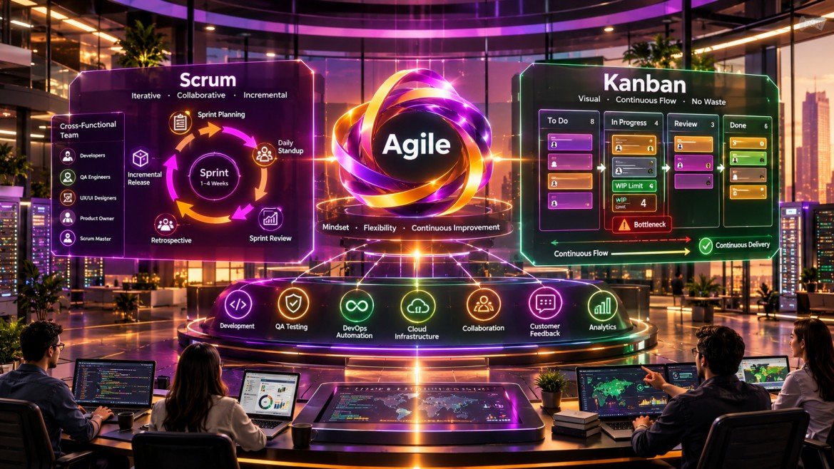Agile vs Scrum vs Kanban